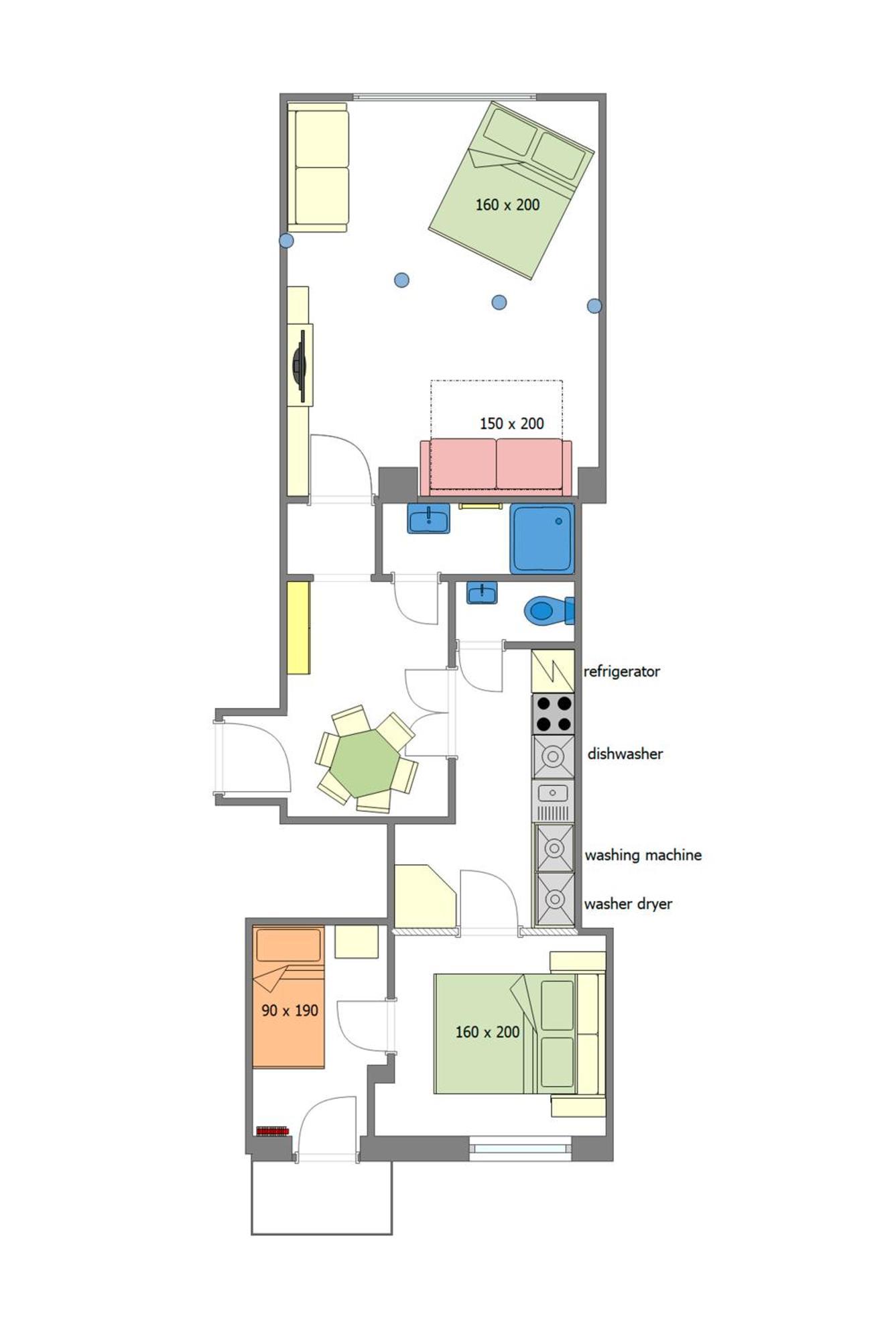 1000 And 1 Night In Center Apartament Praga